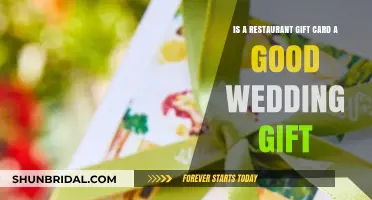 Restaurant Gift Cards: A Thoughtful Wedding Gift Idea?