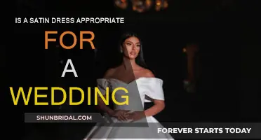 Satin Dresses: Wedding Wear or Not?
