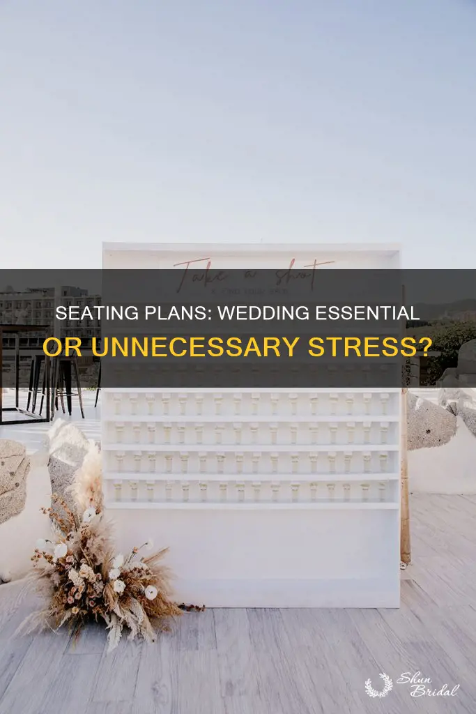 is a seating plan required at a wedding