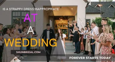 Strappy Dresses: Wedding Wear or Not?