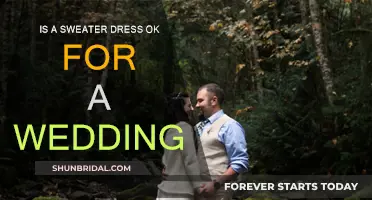 Sweater Dresses: Wedding-Appropriate or Not?