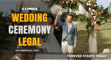Symbolic Wedding Ceremonies: Are They Legally Recognized?