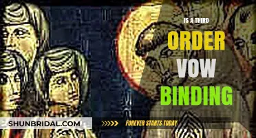 Are Third Order Vows Legally and Spiritually Binding? Exploring the Commitment