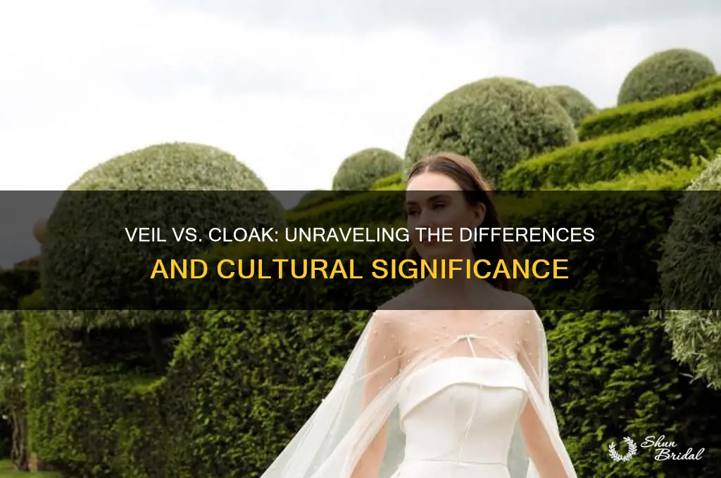 is a veil a cloak