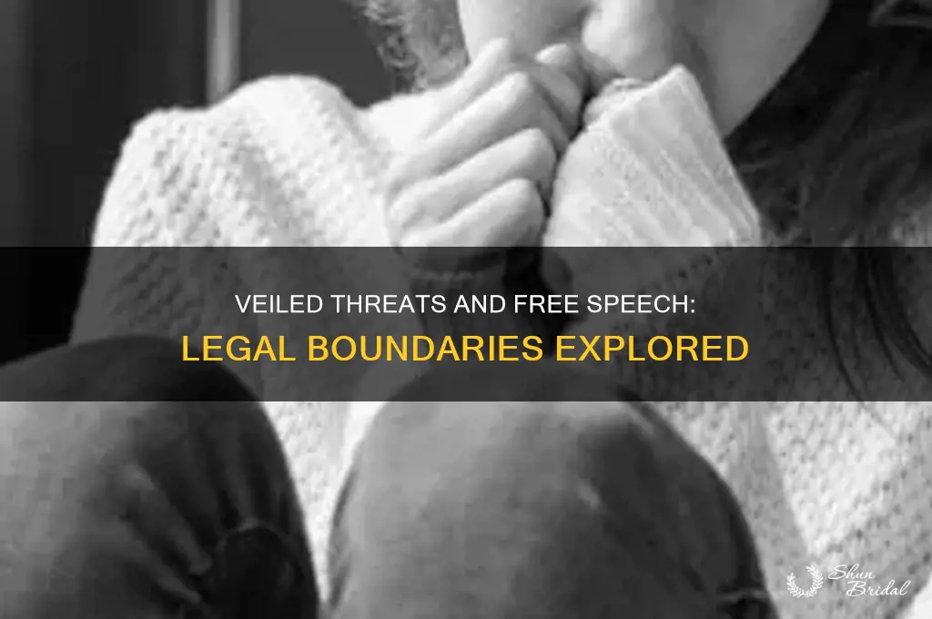is a veiled threat not protected under free speech