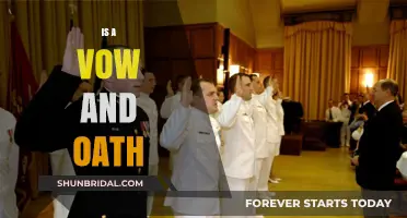 Understanding the Difference: Vows vs. Oaths in Modern Contexts