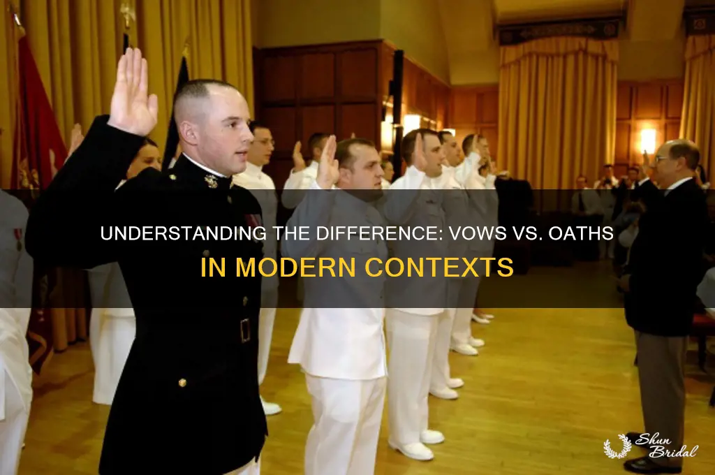 is a vow and oath