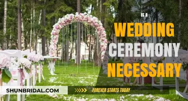 Is a Wedding Ceremony Necessary? Exploring the Pros and Cons