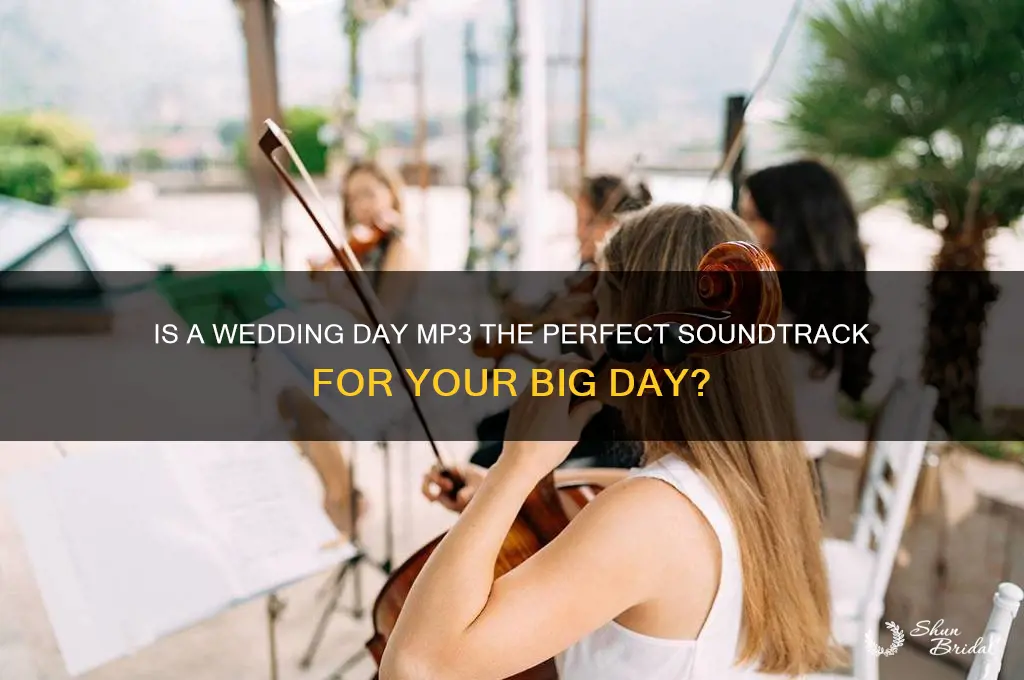 is a wedding day mp3