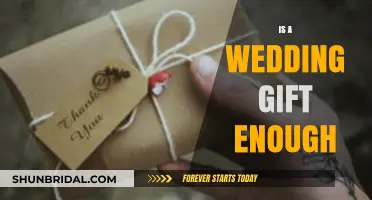 Is a Wedding Gift Enough? Etiquette and Thoughtful Gestures Explained