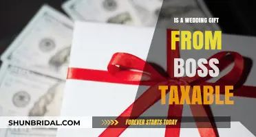 Are Wedding Gifts from Your Boss Taxable? What You Need to Know