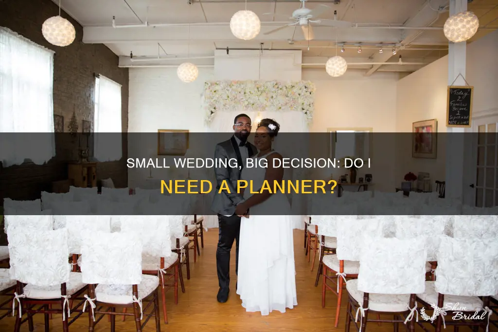 is a wedding planner needed for small wedding