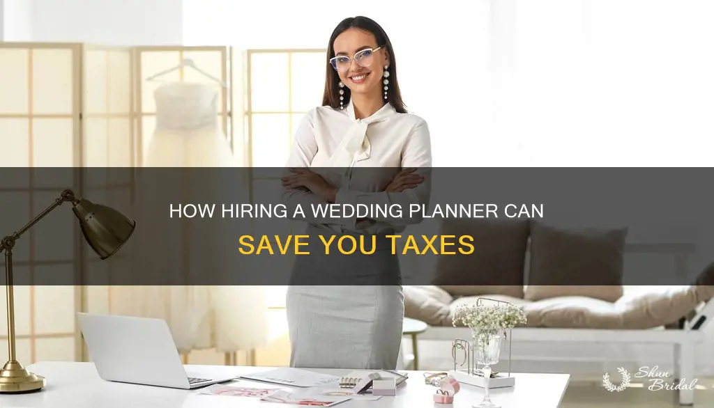 is a wedding planner tax deductible