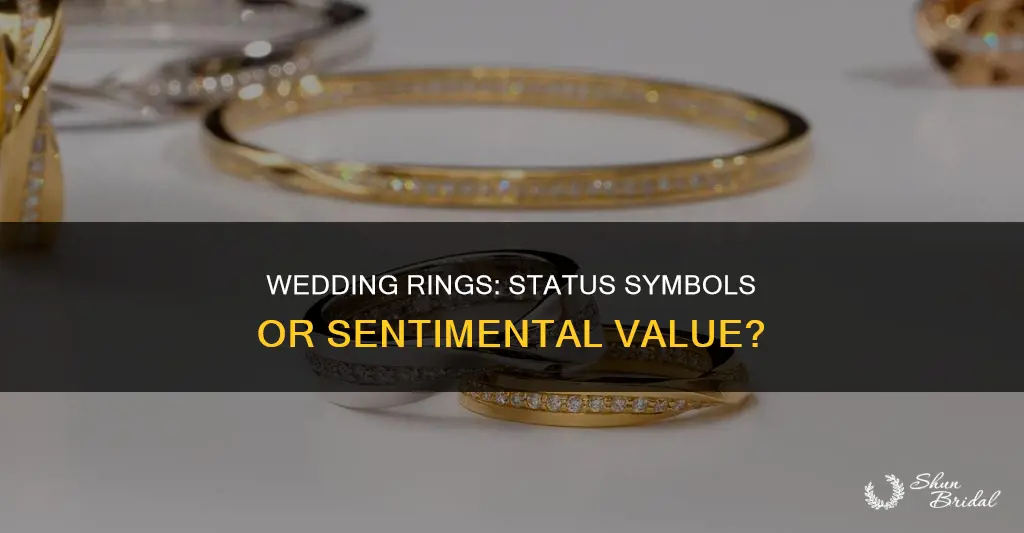 is a wedding ring a stuatus symbol