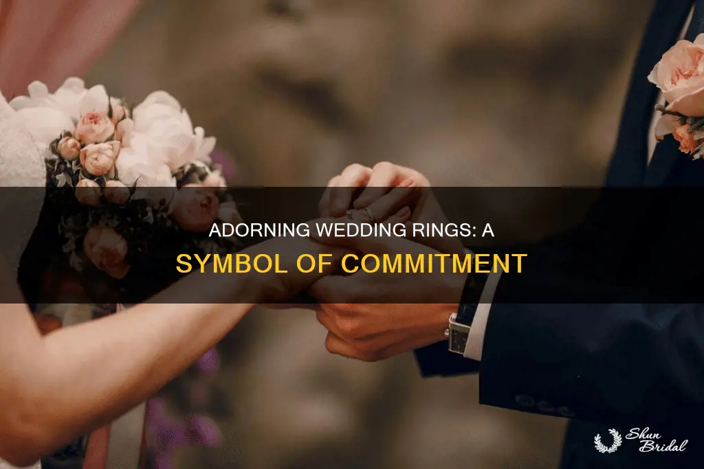 is a wedding ring adorning yourself