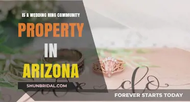 Arizona Wedding Rings: Community Property Law