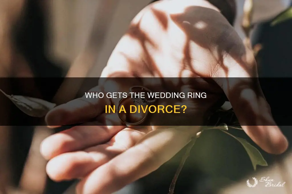 is a wedding ring considered marital property