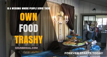 Self-Serve Wedding Food: Trashy Trend or Practical Choice?