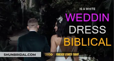 The Purity of White Wedding Dresses: Biblical Roots?