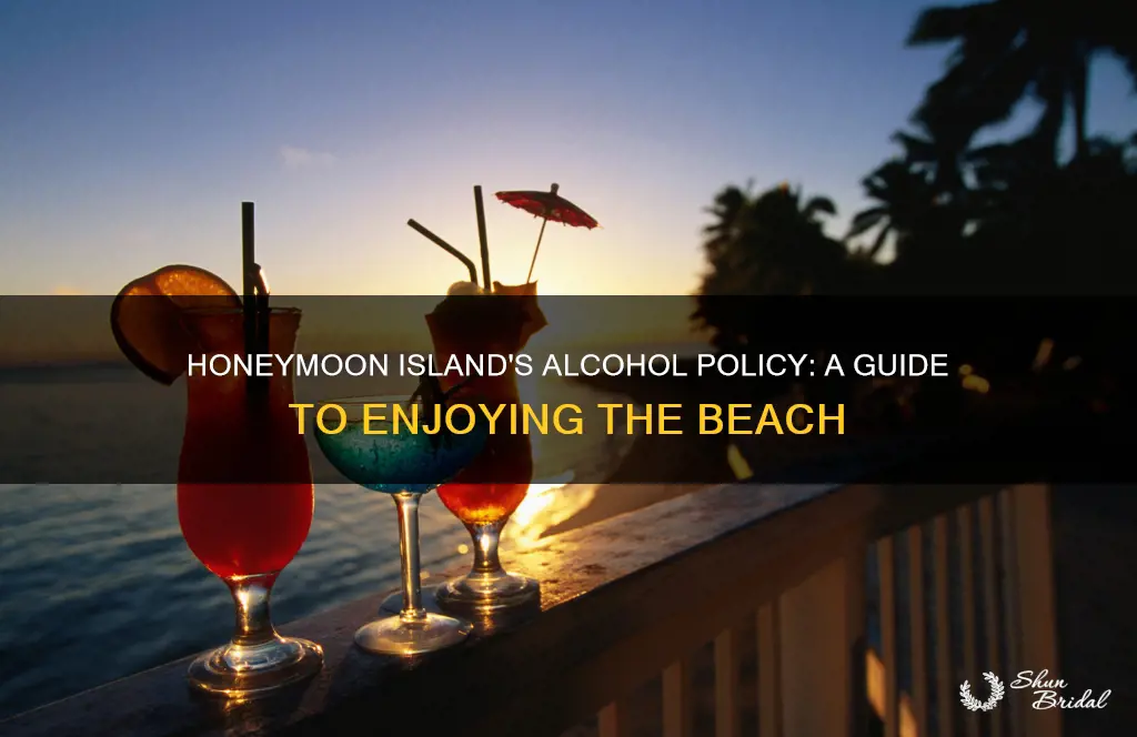 is alcohol allowed on honeymoon island