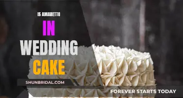 Amaretto in Wedding Cakes: A Sweet Surprise