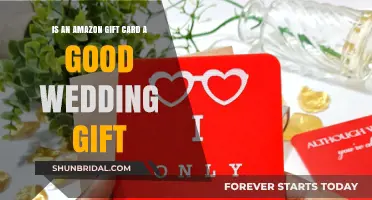 Amazon Gift Cards as Wedding Gifts: Thoughtful or Too Generic?
