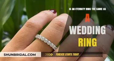 Eternity and Wedding Rings: What's the Difference?