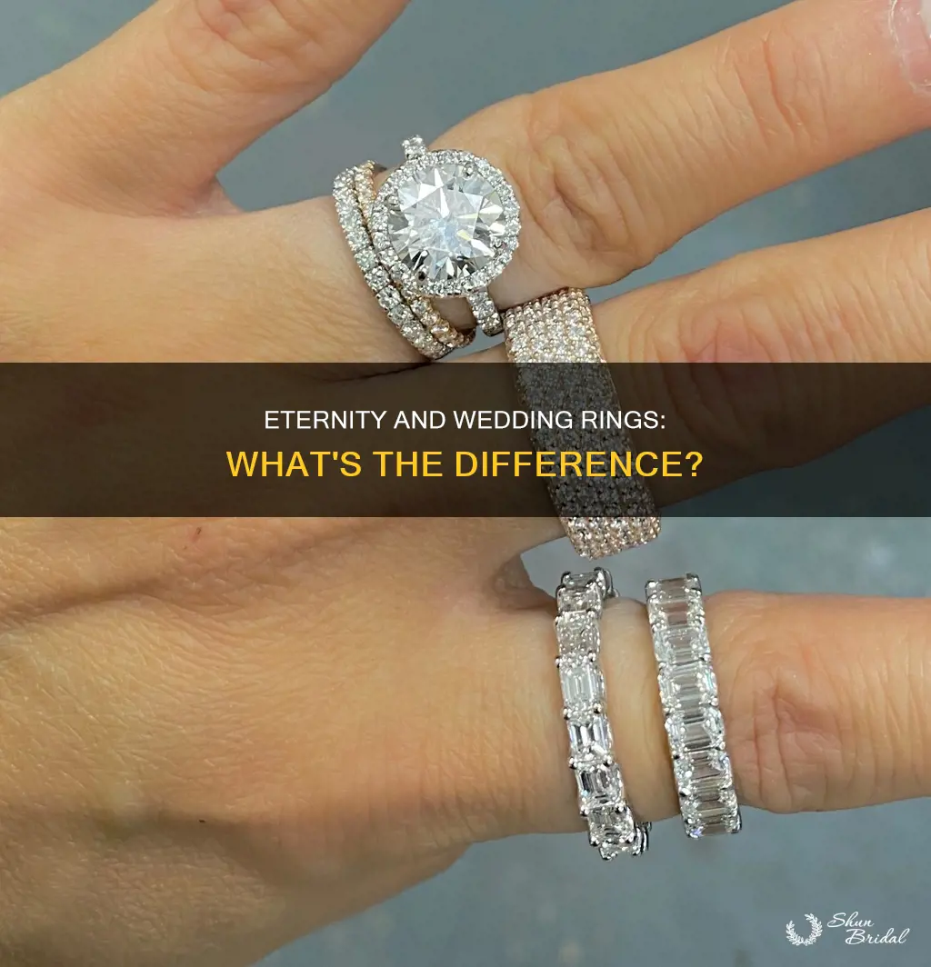is an eternity ring the same as a wedding ring