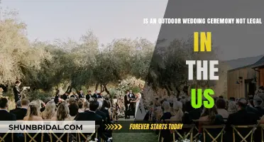 Are Outdoor Wedding Ceremonies Legally Recognized in the US?