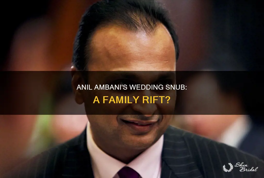 is anil ambani invited to anant ambani wedding