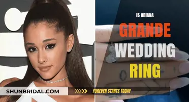 Ariana Grande's Wedding Ring: A Sparkling Symbol