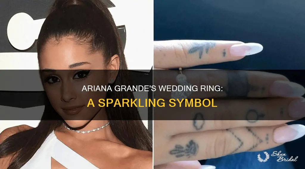 is ariana grande wedding ring