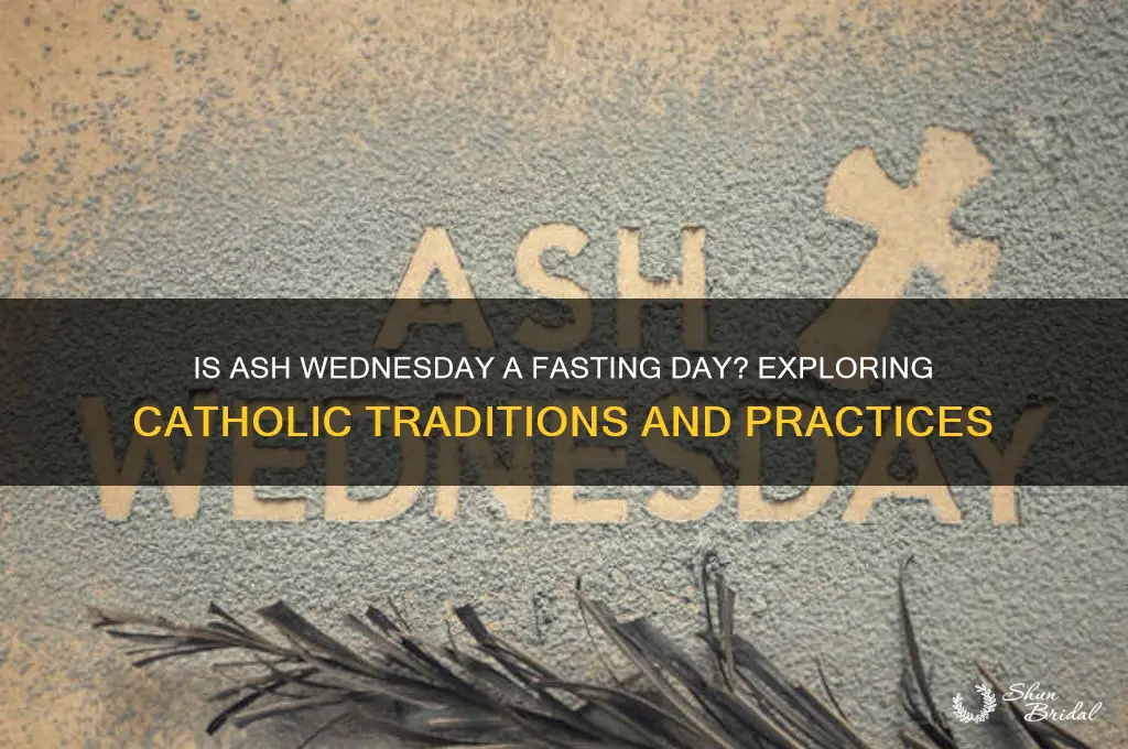 is ash wed a day of fasting