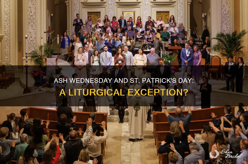 is ash wed an exception for saint patricks day