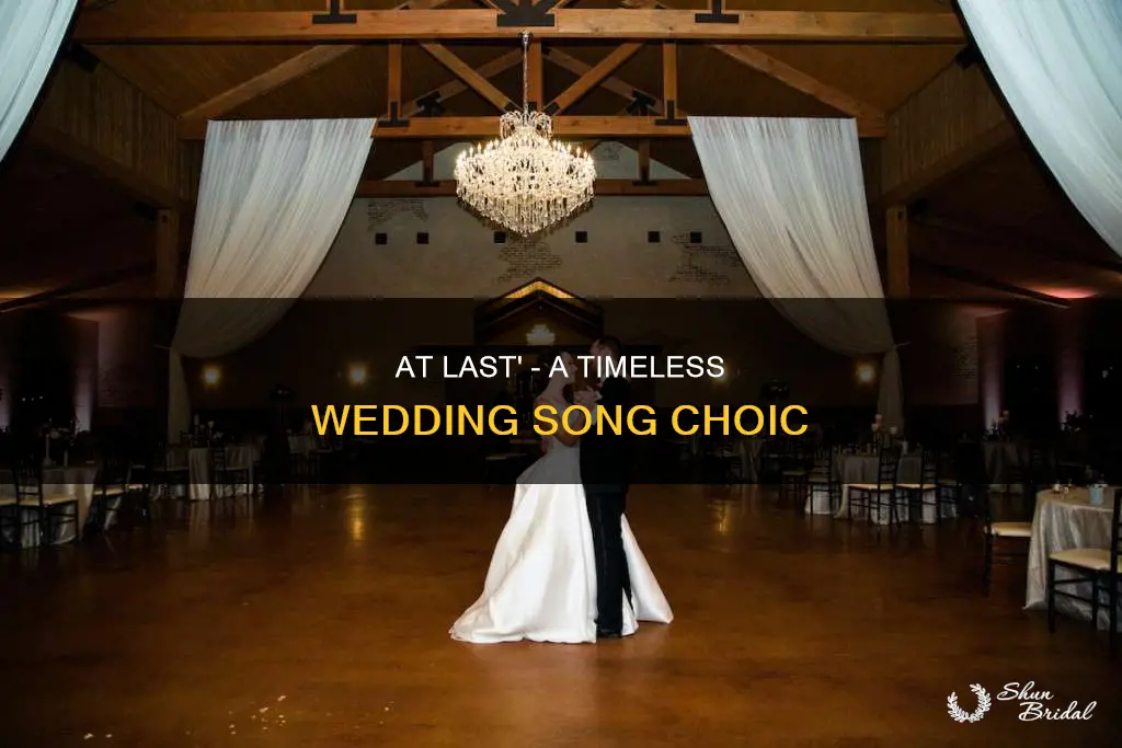 is at last a good wedding song