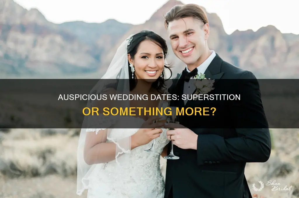 is auspicious wedding date important