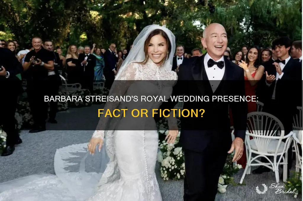 is barbara striesand at the royal wedding