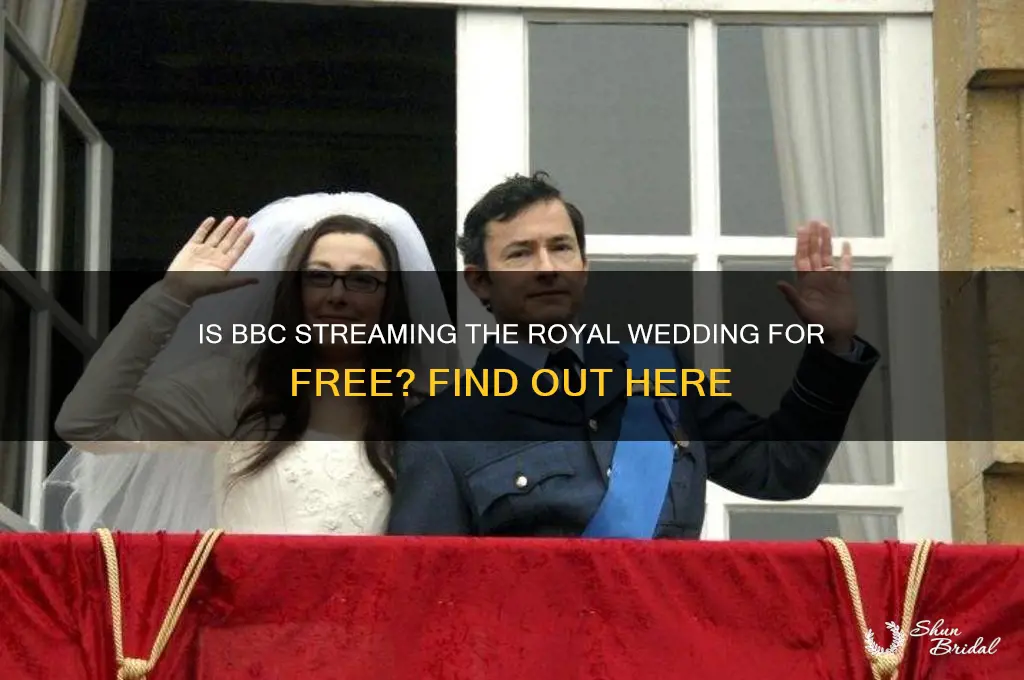 is bbc streaming royal wedding free