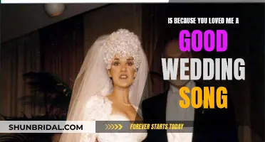 Why 'Because You Loved Me' Is a Perfect Wedding Song