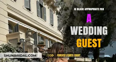 Is Black a Wedding Guest Do or Don't? Etiquette Explained