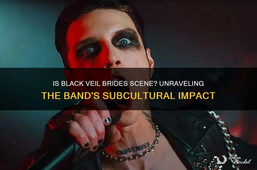 is black veil brides scene