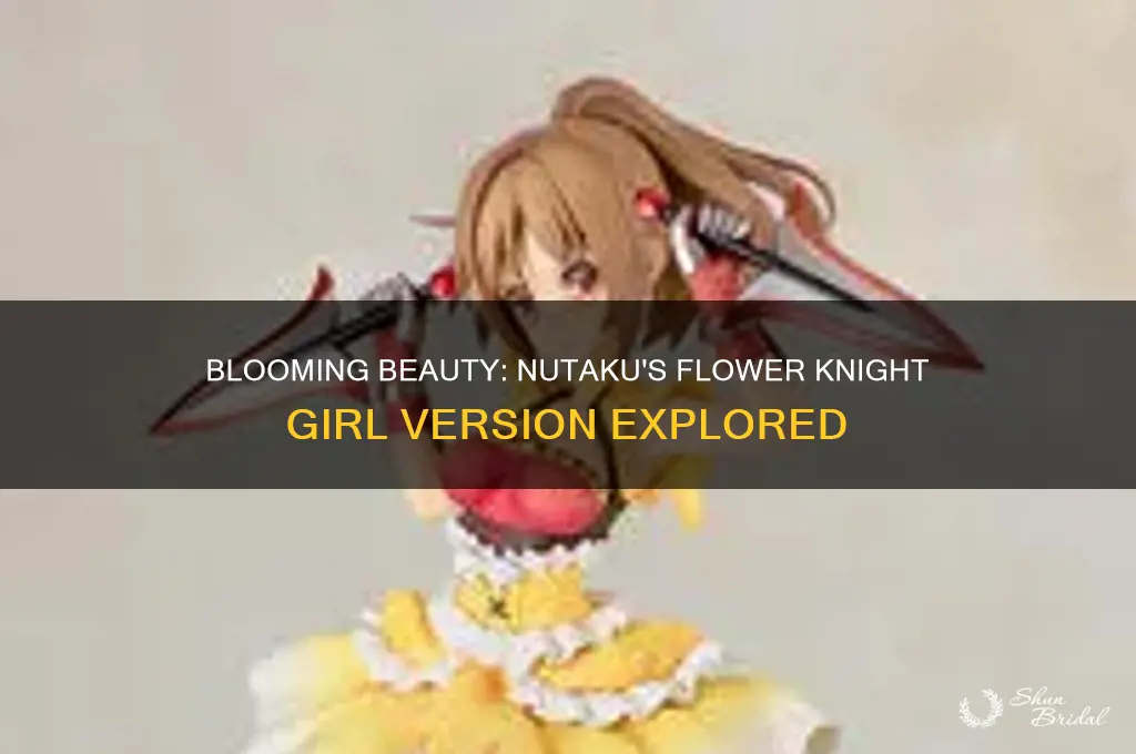 is blooming in the nutaku version of flower knight girl
