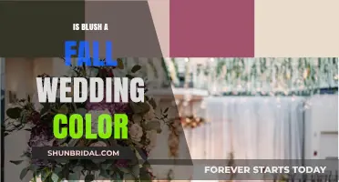 Blush: The Perfect Fall Wedding Color Palette Choice?
