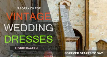 Borax: Safe for Vintage Wedding Dresses?