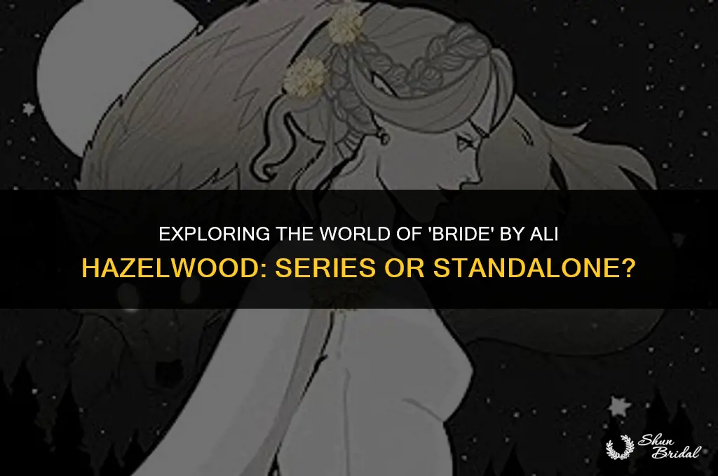 is bride by ali hazelwood a series