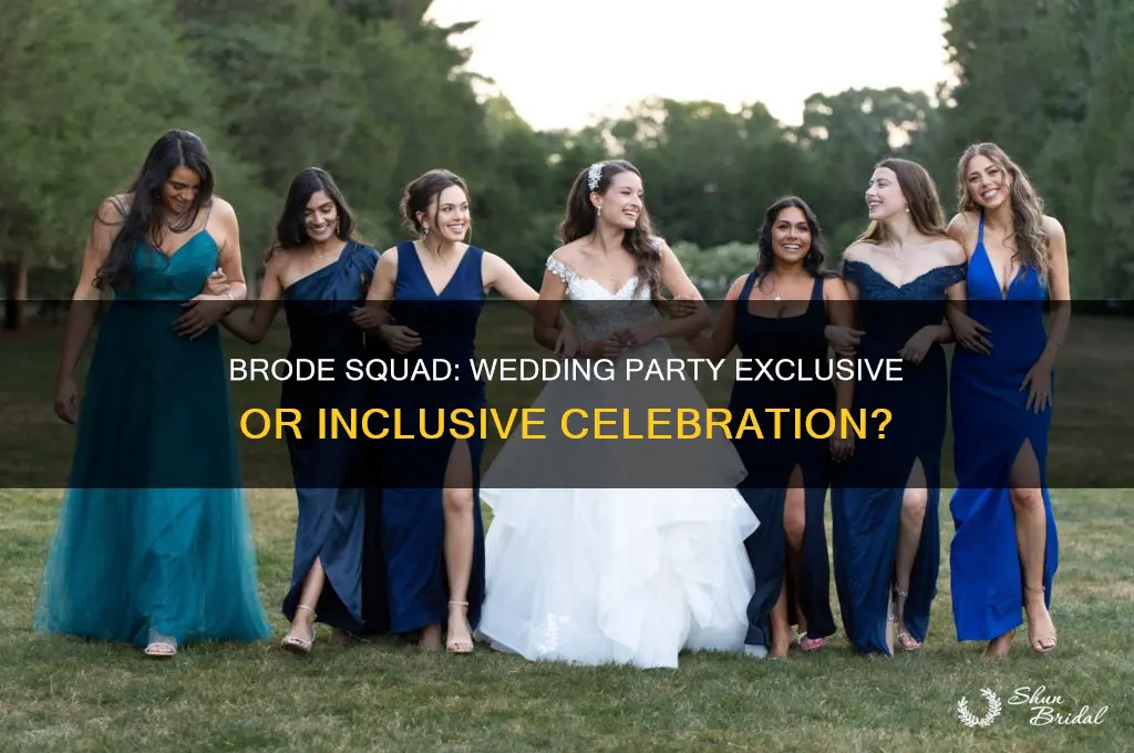 is brode squad just for the wedding party