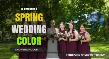 Burgundy for Spring Weddings: A Timeless Choice or Seasonal Miss?