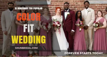 Is Burgundy Too Popular for Weddings? Pros, Cons, and Alternatives