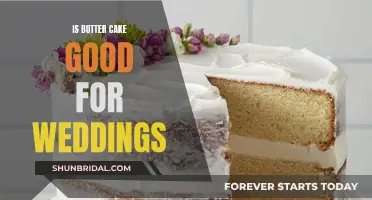 Butter Cake for Weddings: A Good Choice?