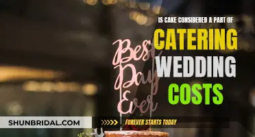 Catering Costs: Cake's Place in Wedding Budgeting